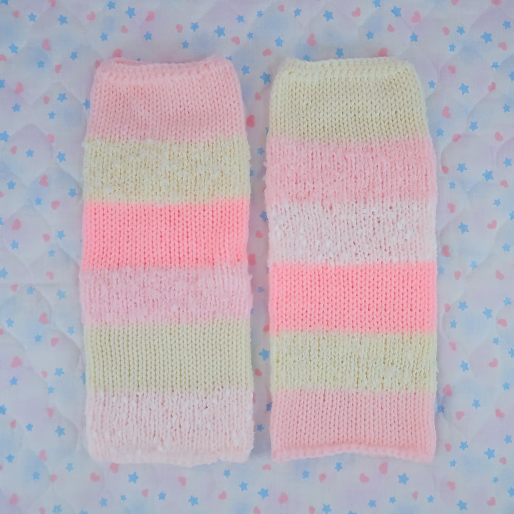 Knit Leg Warmers: 01