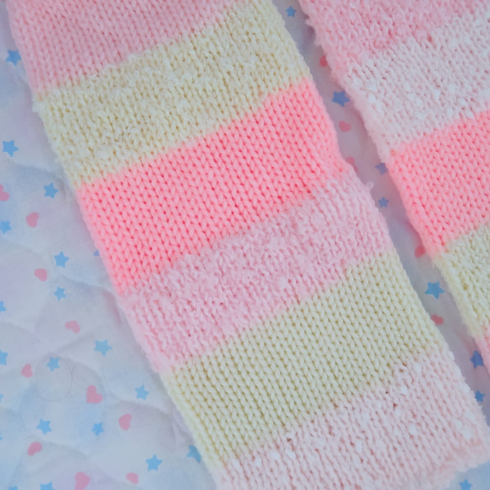 Knit Leg Warmers: 01