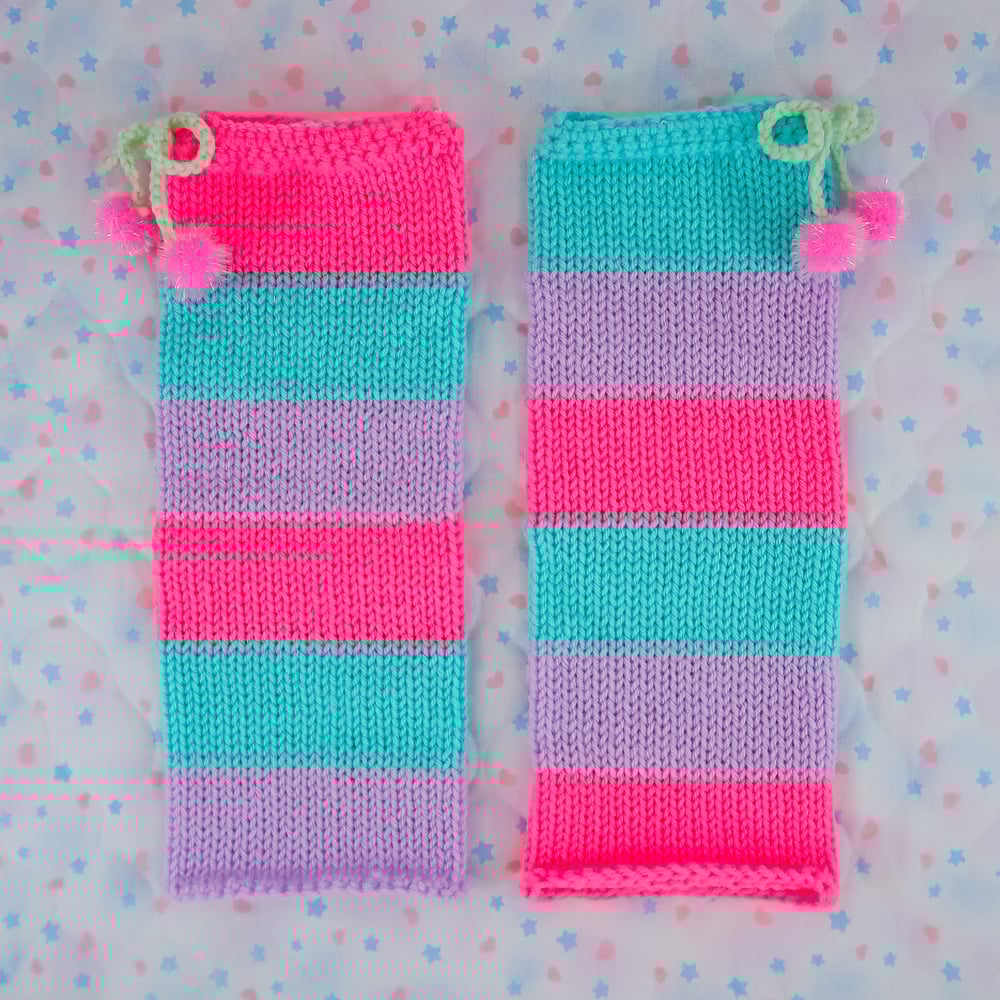 Knit Leg Warmers: 04