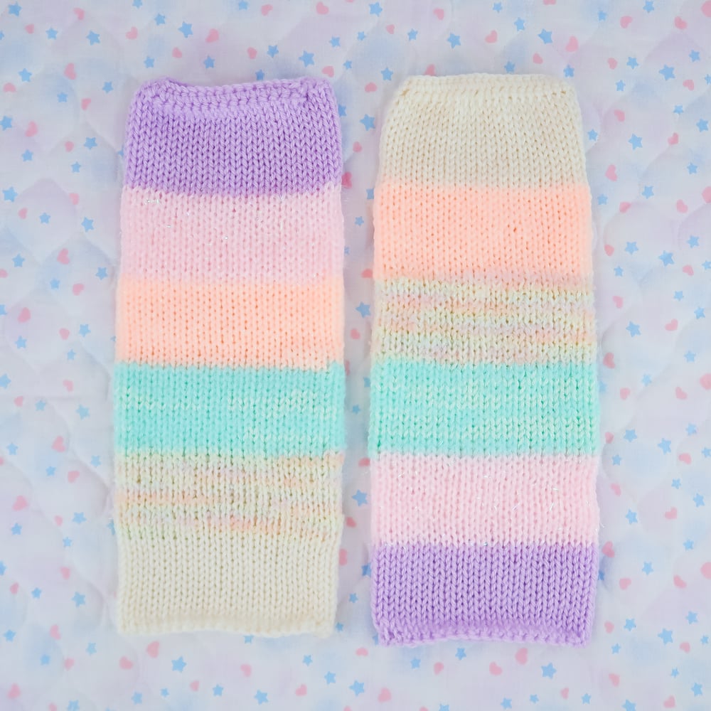 Knit Leg Warmers: 05