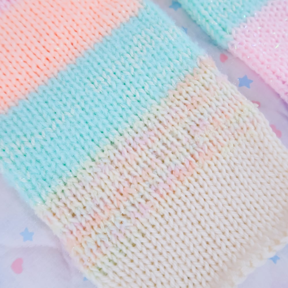 Knit Leg Warmers: 05