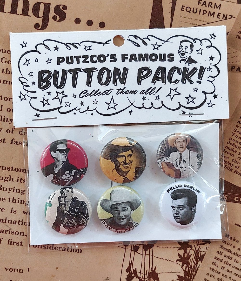 Image of Country Music BUTTON PACK