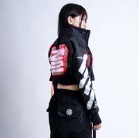 Image 3 of CROPTOP / BREAKER - RED