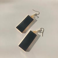 Midnight Black Earrings
