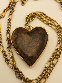 Image 1 of Chocolate Heart Necklace