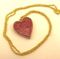 Image 1 of Rosy Heart Necklace