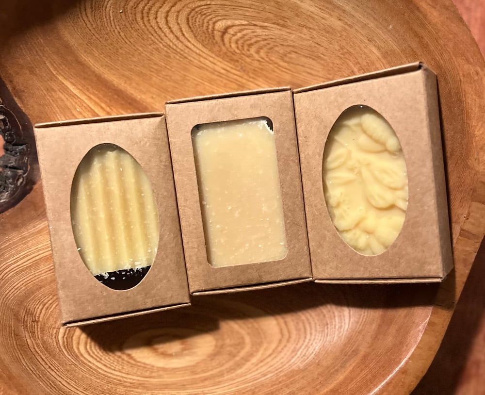 Image of Raw Goat Milk Soaps- small