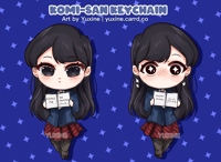 KOMI-SAN KEYCHAIN