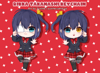 RIKKA TAKANASHI KEYCHAIN