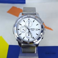 Image 3 of 2005 Seiko Waffle Dial Quartz Chronograph (7T92-0CA0)