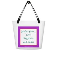 Image 4 of Autumn Garden - Large Tote Bag