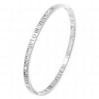 Image 1 of Roman Numeral Bangle 