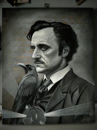Image 1 of NEW Original Painting 'POE'