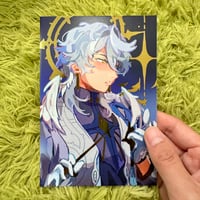 Image 3 of Honkai Star Rail Gold Foil Postcards