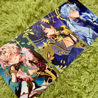 Image 2 of Honkai Star Rail Gold Foil Postcards