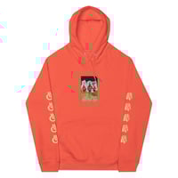 Image 4 of Black Cargo - Contemporary Urban Art Apparel for the Woke - Night - Unisex eco raglan hoodie