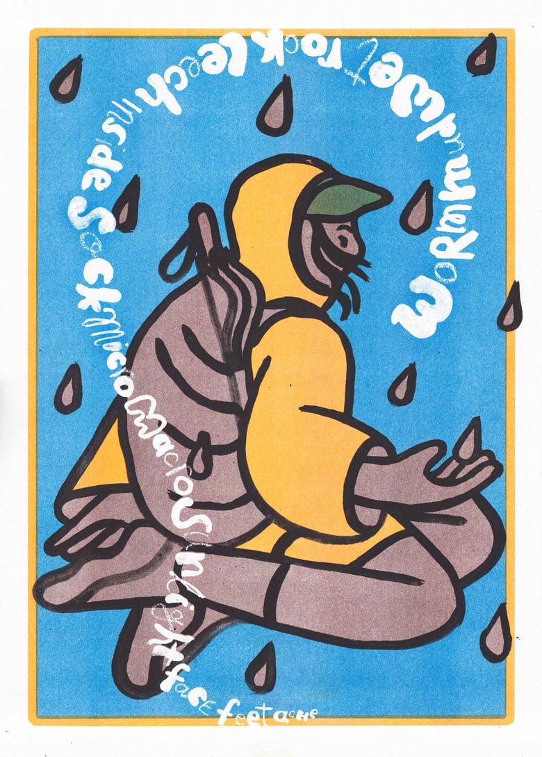 Image of Hiker [riso print]