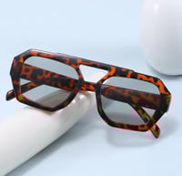 Image 1 of Tortoise Sunglasses w/gray tinted lenses 
