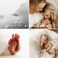 Petite Newborn or Solo Studio Maternity - Session Fee