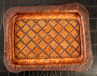 Image 1 of Basket Weave Treasure Tray