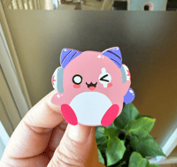 Pinkbean Mochi-Mochi Pin