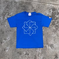 Image 1 of PINWHEEL T-SHIRT - BLUE