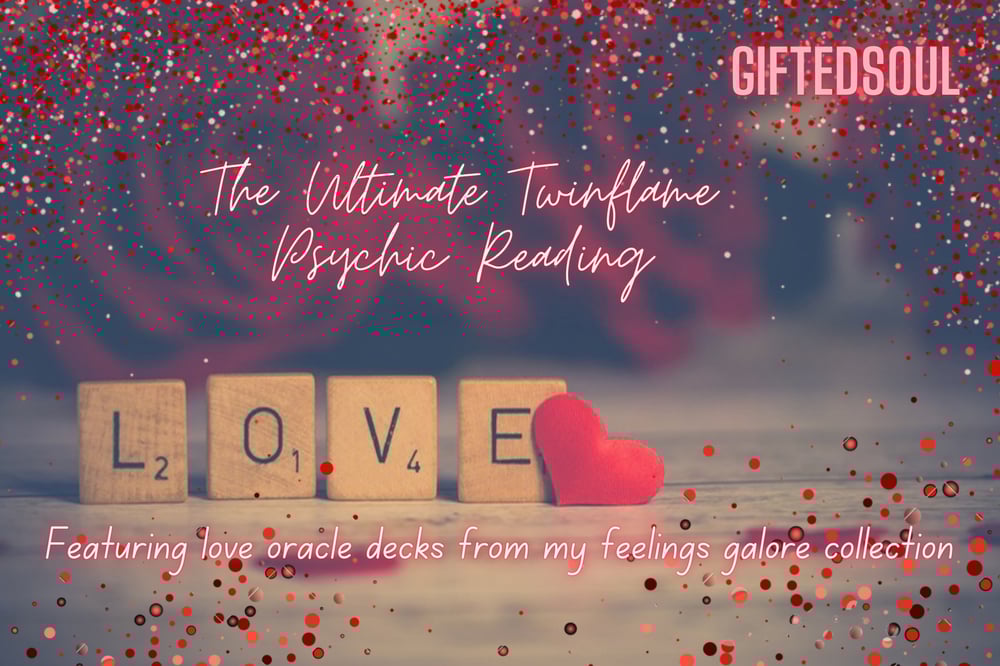 Image of The ultimate twinflame Psychic Reading - Their thoughts & feelings Towards you + the overall energy 