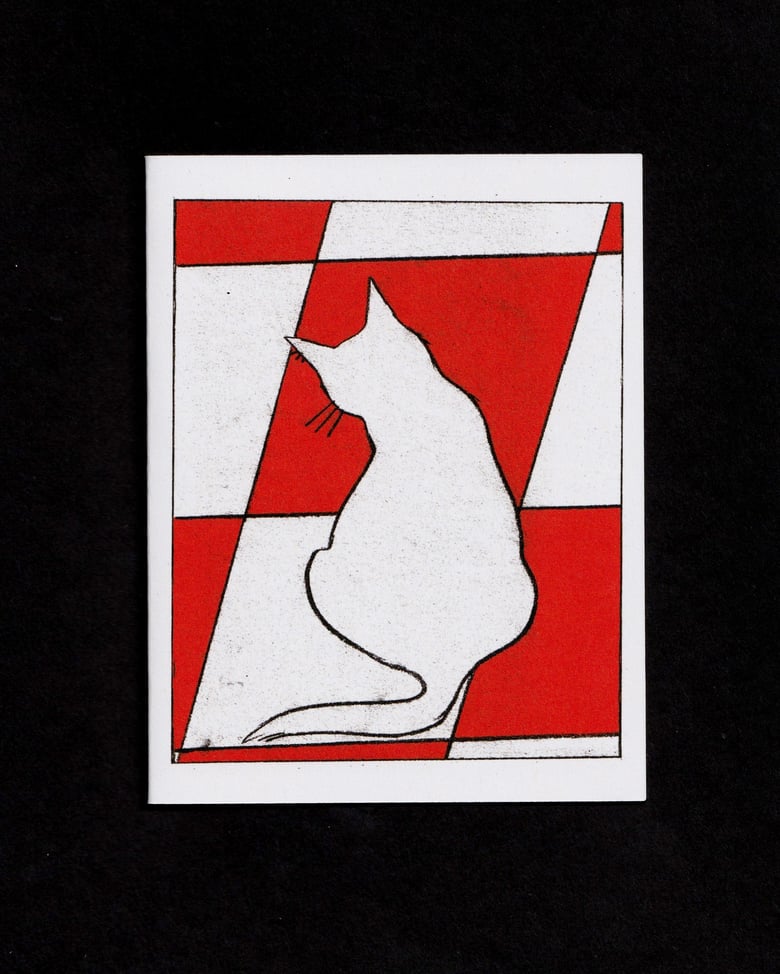 Image of Pensive cat [greeting card]