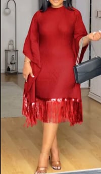 Image 3 of Metalic Blend Dress