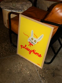 Image 1 of Poster - playtime Hasenmaske