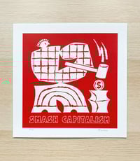 SMASH CAPITALISM - serigrafia