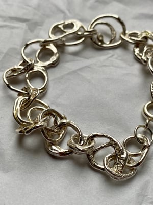 Image of "Constellation" recycled molten bracelet