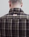 Image of OLIVE TARTAN BOXY SHIRT
