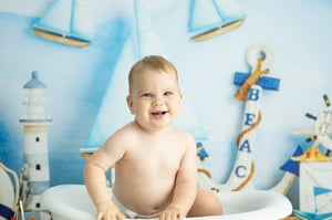 Image of SAILBOAT BLUES CAKE SMASH