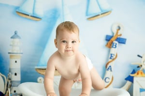 Image of SAILBOAT BLUES CAKE SMASH