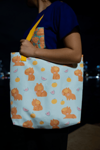 Image 4 of Fruits Capy Tote Bag