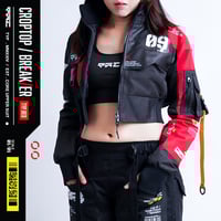 Image 1 of CROPTOP / BREAKER - RED