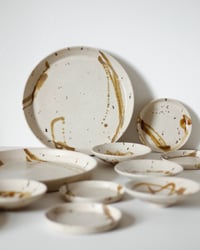 Image 2 of Lucy Serving Platter - Salted Caramel