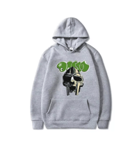 Image 3 of MF DOOM logo & mask hoodie (7 colours)
