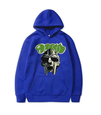 Image 5 of MF DOOM logo & mask hoodie (7 colours)