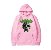 Image 6 of MF DOOM logo & mask hoodie (7 colours)