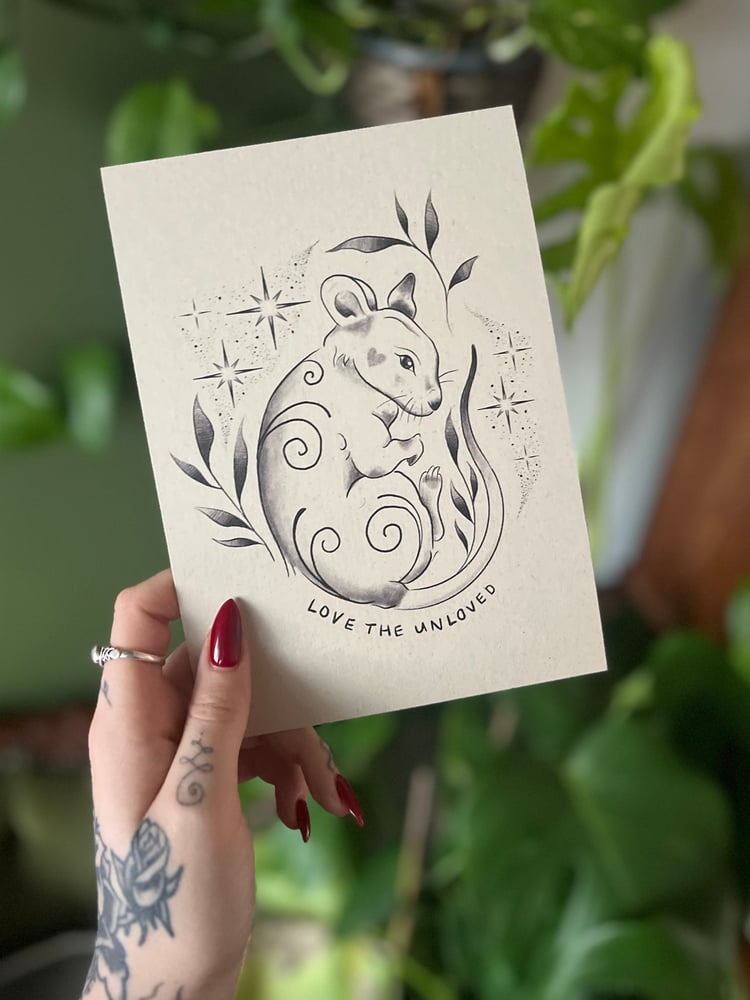 Image of Rat Lover Print