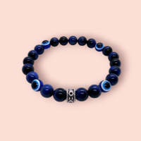 Image 4 of Blue Evil Eye • Lapis Lazuli Tigers Eye 