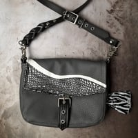 Image 3 of Grey/Silver Purse