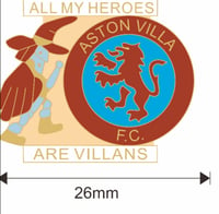 All my heroes are Villans badge 