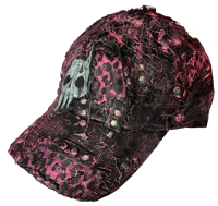 Image 1 of Pink Skull Hat