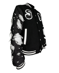 Image 1 of VARSITY JACKET "On My Way 2 Kill U"