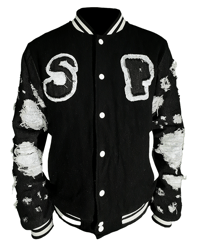 Image 2 of VARSITY JACKET "On My Way 2 Kill U"