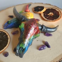 Image 3 of Cow Skull Wall Hanging 