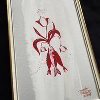Image 3 of Tulipfish, vintage Frame, Unikat